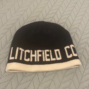 Men's Navy Blue Litchfield Country Club Pawleys Island, SC Golf Beanie Hat